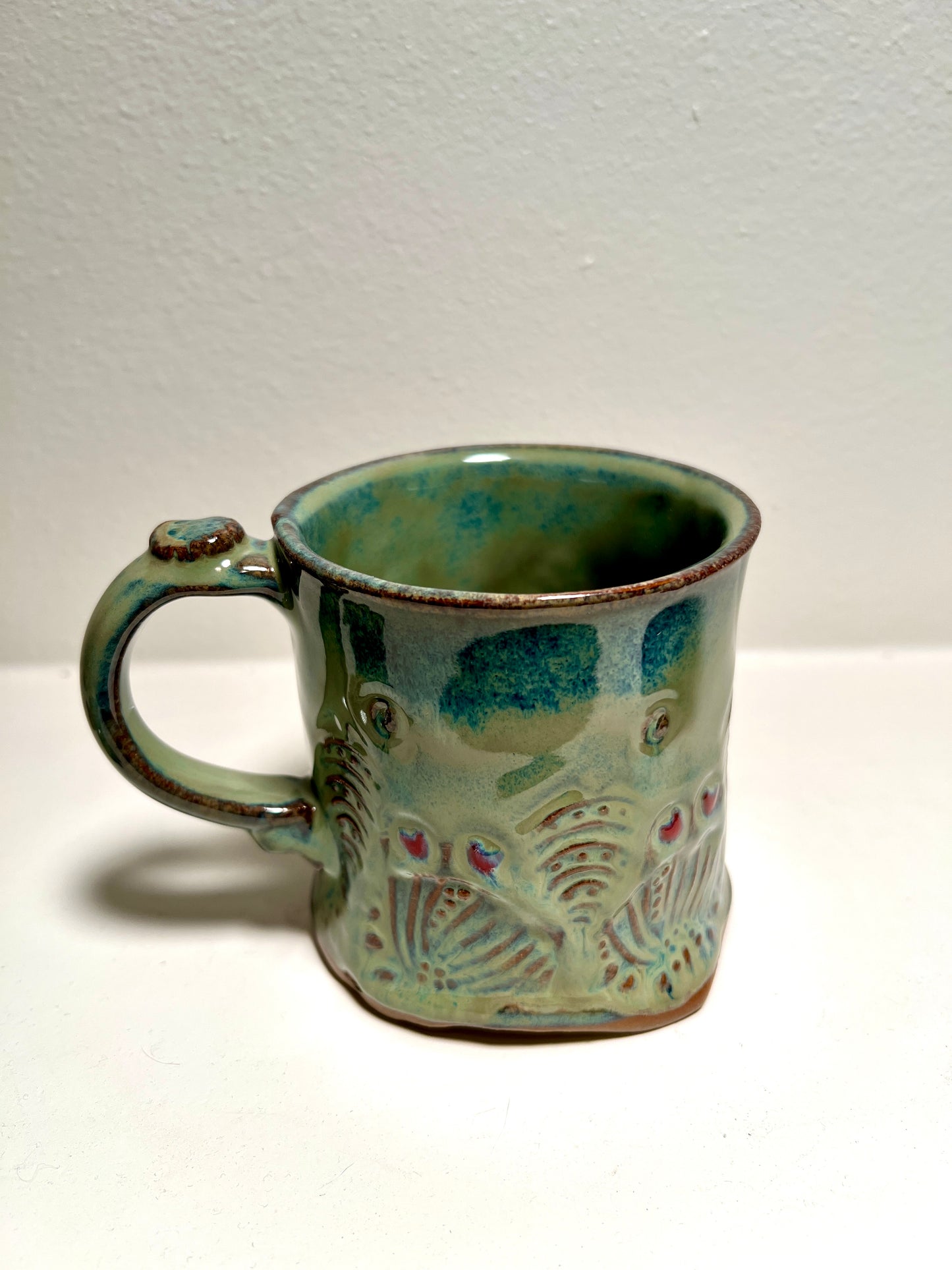 Muted Blue green Mug