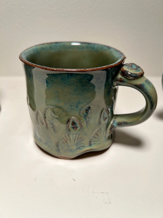 Muted Blue green Mug