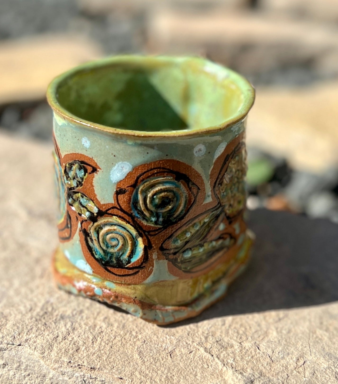 Green with envy mug