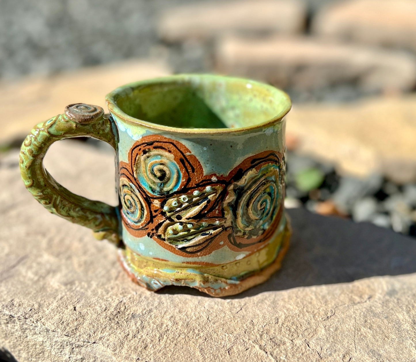 Green with envy mug