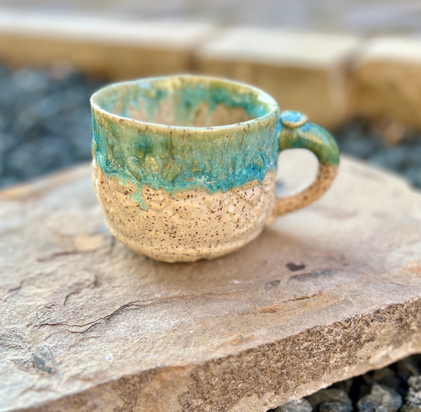 Speckled clay Mug