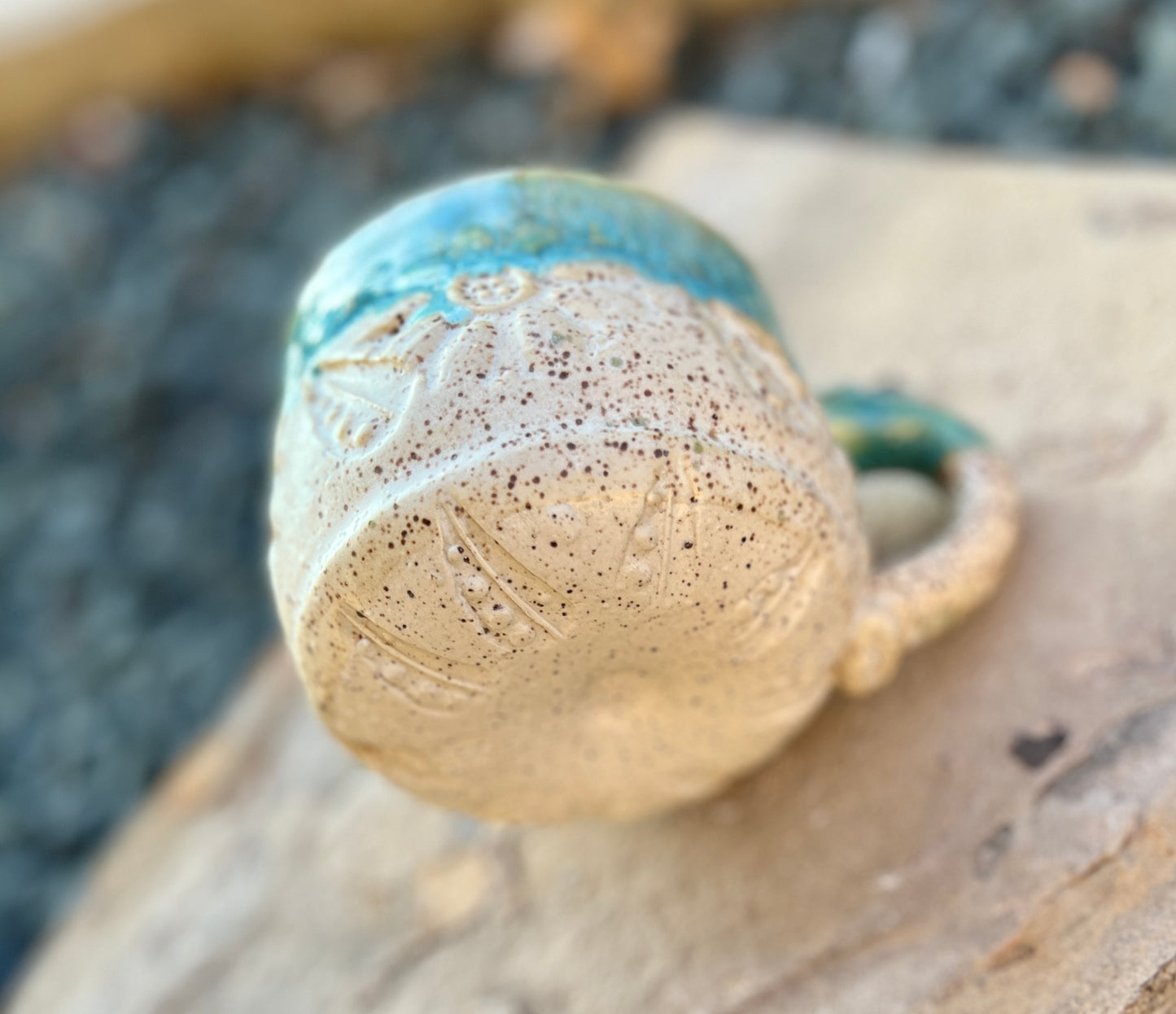 Speckled clay Mug